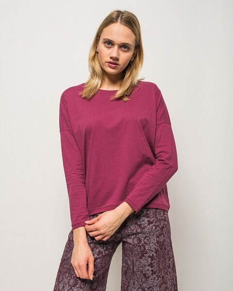 Alma & Lovis Oversized Langarmshirt aus Bio-Baumwolle | Loose Shirt