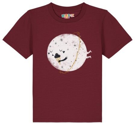 watabout.kids T-Shirt Kinder Planet mit Eis