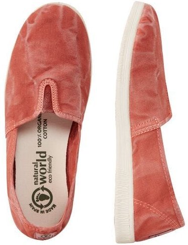 natural world Vegan Damen Slipper washed - Old Bonsai