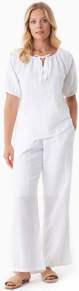 ORGANICATION Musselin Hose aus Bio-Baumwolle