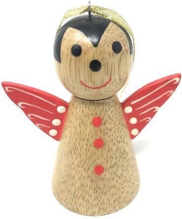 Fair Together Weihnachtsschmuck Holzengel 9 cm oder 6 cm