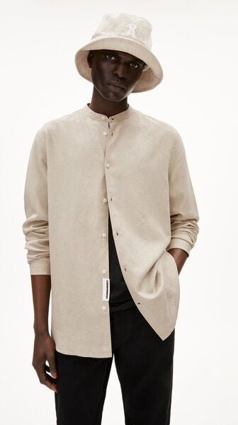 ARMEDANGELS VAALERONIMUS LINO SHIRT - Herren Hemd aus Leinen-Mix