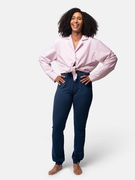 greenjama Damen Hose mit Woll-Anteil, GOTS-zertifiziert