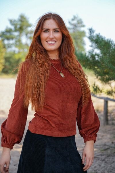 Vivien Joy Cordpullover - Marleen langer Pulli