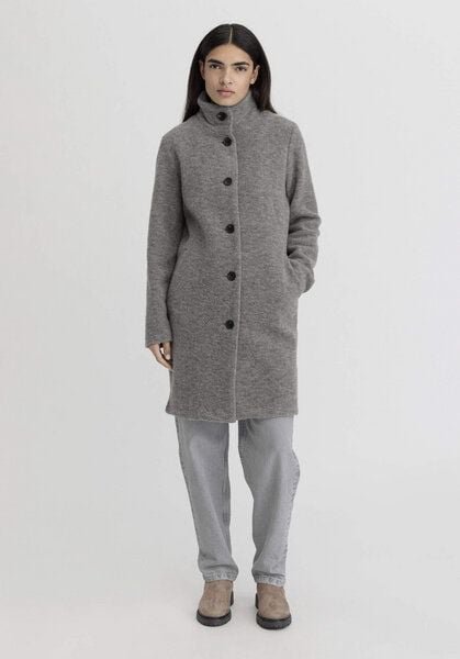 hessnatur Wollfleece Mantel Regular aus reiner Bio-Merinowolle