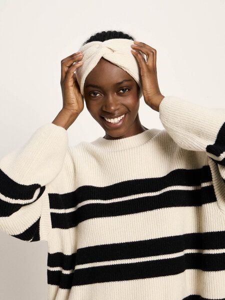 LANIUS Stirnband aus Bio-Schurwolle und Bio-Baumwolle