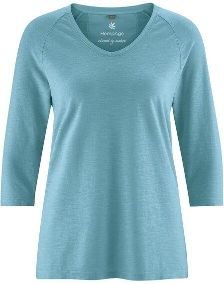 Thumbnail - HempAge Raglanshirt mit 3/4-Arm Hanf/Biobaumwolle