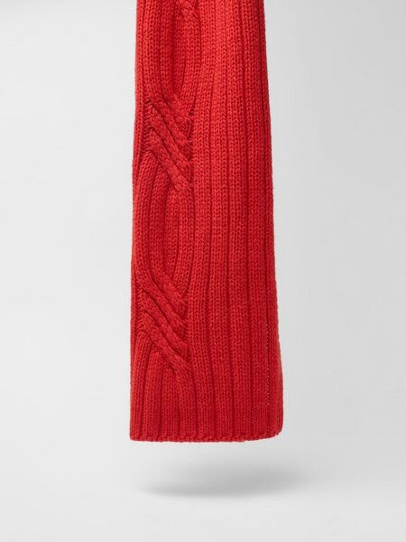 LANIUS Strickschal aus Bio-Schurwolle und Bio-Baumwolle