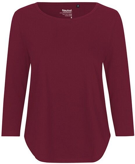 Neutral® Damen T-Shirt 3/4tel Arm von Neutral Bio Baumwolle