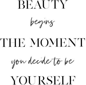 Photocircle Poster / Leinwandbild - Be Yourself No2