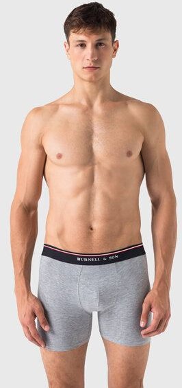 Thumbnail - Burnell & Son Herren Boxershorts 5er Pack Retroshorts Unterhosen aus Baumwolle mit Komfortbund