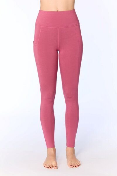 True North Damen Sport Leggings aus TENCEL Modal mit Taschen – nachhaltige Yoga & Fitness Leggings T1306