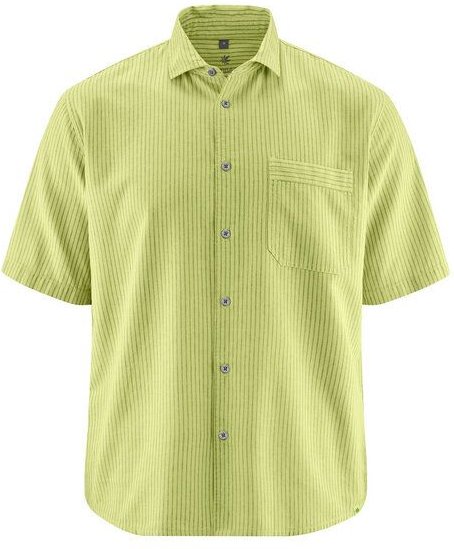 HempAge Kurzarmhemd Herren Hanf/Biobaumwolle