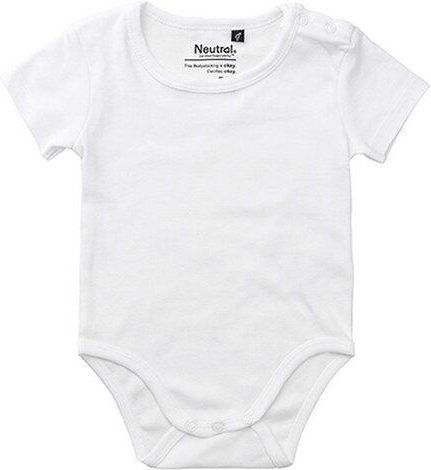 Neutral® Baby Wickelbody Strampler Kurzarm