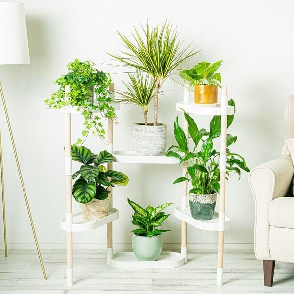 CitySens Blumenregal mit 6 Ablagen