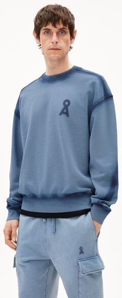 Thumbnail - ARMEDANGELS EMAAL GMT DYE SPRAY Herren Sweatshirt aus Bio-Baumwolle
