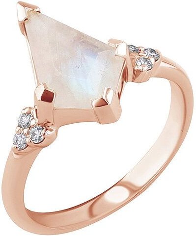 Eppi Einzigartiger Ring mit einem Mondstein Kettil