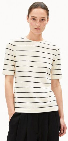 ARMEDANGELS JAANISARA FINE STRIPE Damen T-Shirt aus Bio-Baumwoll Mix