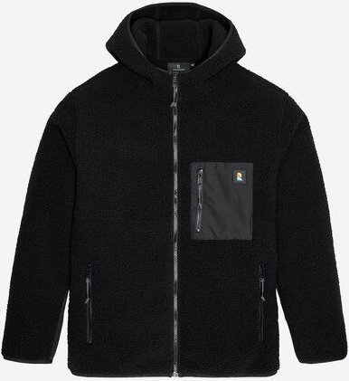 Herren Fleecejacke aus recyceltem Polyester - SEDUM - recolution