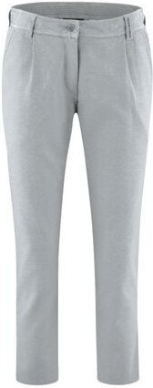 Hempage Damen 7/8 Bundfaltenhose Hanf/Biobaumwolle