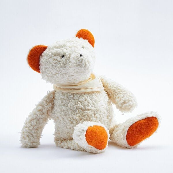 Efie Spiel & Kuscheltier Teddy mit Halstuch, kbA, 100 % Made in Germany