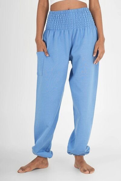 paigh Warme Loungewear Haremshose Vintageblau