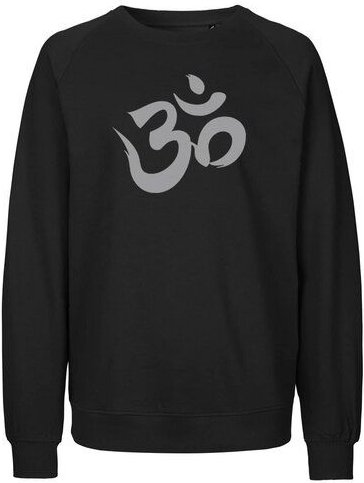 Peaces.bio - handbedruckte Biomode Bio Herren Sweatshirt Om