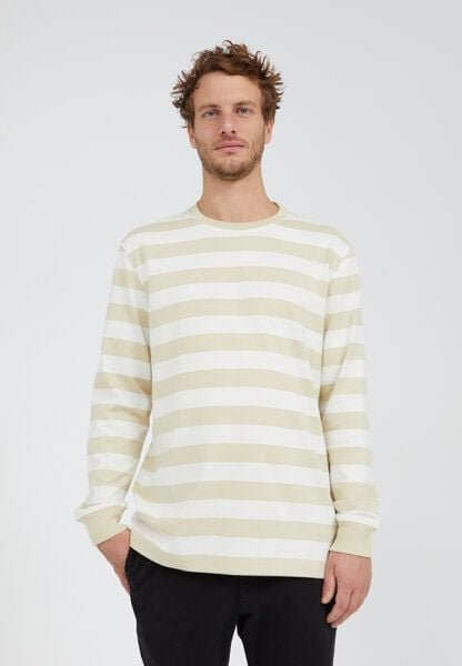 ARMEDANGELS ELMAAR STRIPES - Herren Longsleeve aus Bio-Baumwolle