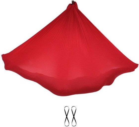 YOGALAXY® Aerial Yoga Tuch - mit Bindeschlingen - Premiumqualität in diversen Farben