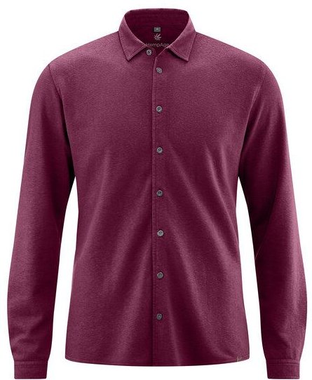 HempAge Slubjersey Hemd Hanf/Bio-Baumwolle