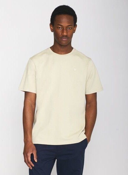 Thumbnail - KnowledgeCotton Apparel T-Shirt LOKE Badge aus Bio-Baumwolle - ROC/GOTS/Vegan