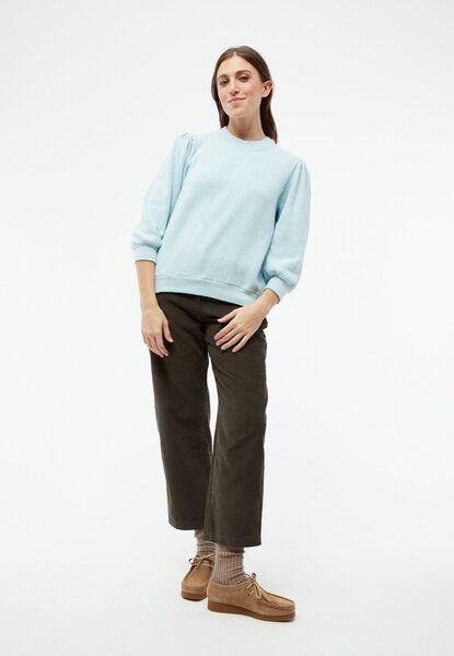 Thumbnail - Givn Berlin Sweater GBCLOUDY aus recycelter Baumwolle mit Puffärmeln