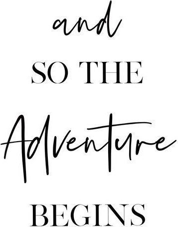 Photocircle Poster / Leinwandbild - Adventure Begins