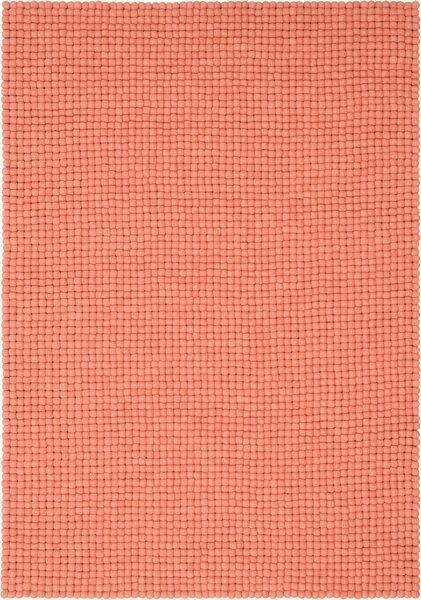 myfelt Filzkugelteppich rechteckig, 100% Schurwolle