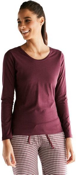 Leela Cotton Damen Langarmshirt 5 Farben Bio-Baumwolle Oberteil T-Shirt