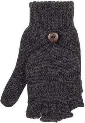 Pure-Pure Merino Handschuh mit Fingerkappe umklappbar