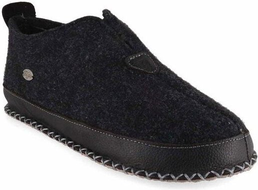 Tuffeln Retro Hüttenschuhe 'Urig' aus Wollfilz mit anatomischem Korkfußbett