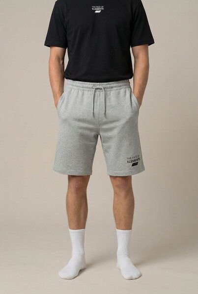 THE FACE OF ELEMENTS ESSENTIAL - RELAXED FIT SHORTS AUS 100% BIO-BAUMWOLLE