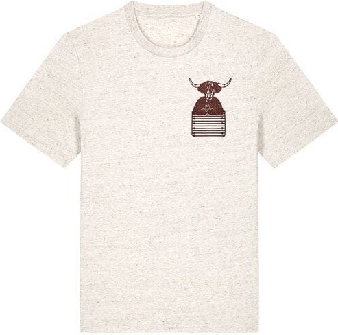 päfjes Ray Galloway - Fair Wear Unisex / Männer Bio T-Shirt - Eco Heather
