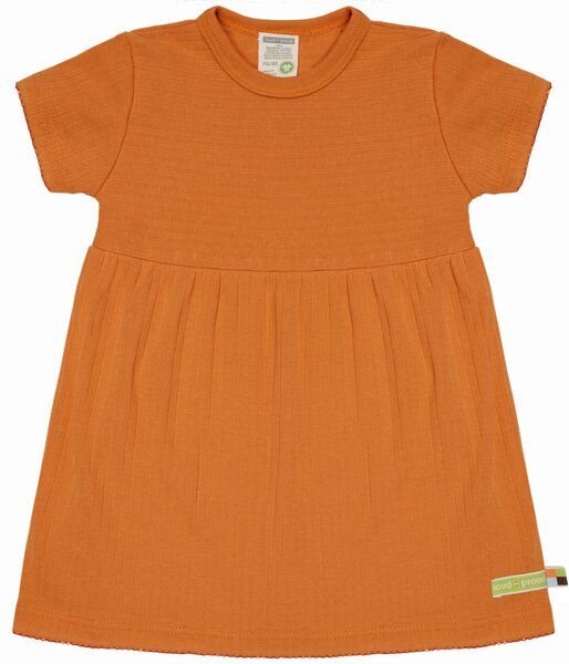 loud + proud Babys & Kinder Kleid Derby Rib, GOTS-zertifiziert