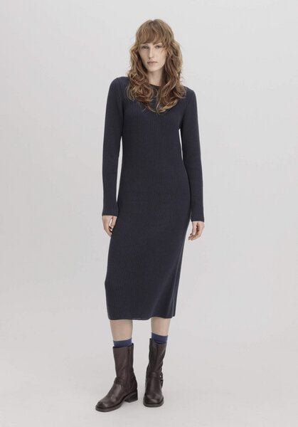 hessnatur Strickkleid Midi Regular aus reiner Bio-Baumwolle