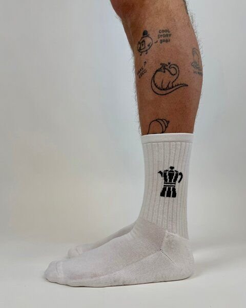 ettics STUDIO tennis sock espresso maker