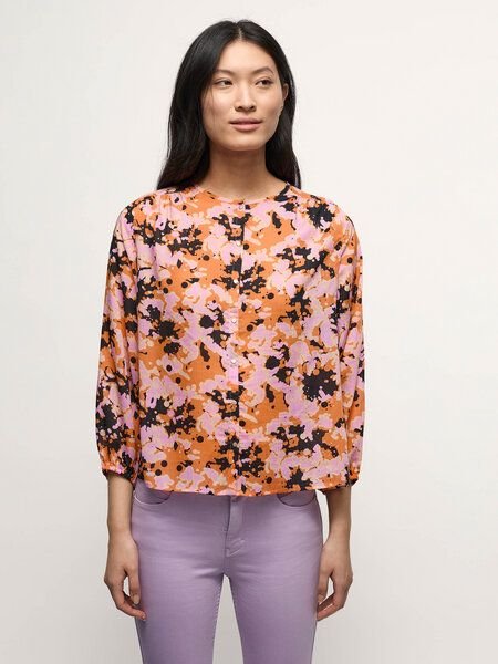 Thumbnail - LANIUS Bluse Print Powerful Bloom aus TENCEL