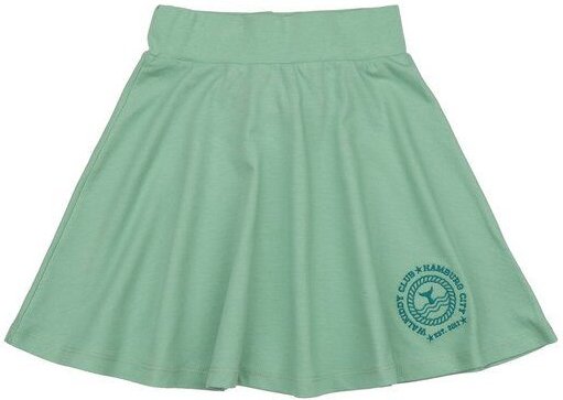 Kleinkinder Rock „Meadow“ hellgrün aus GOTS-zertifizierter Bio-Baumwolle – Walkiddy