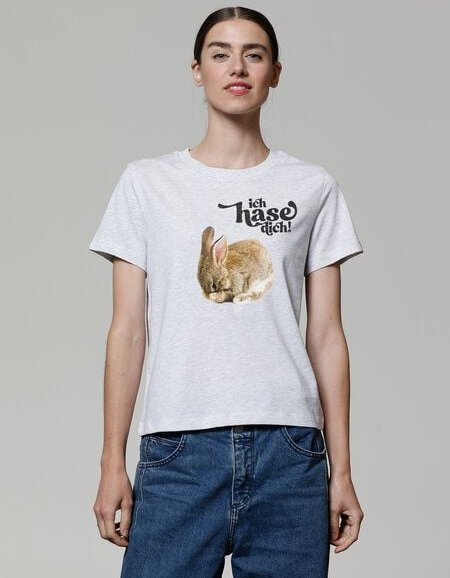 watapparel T-Shirt Frauen Ich hase dich!