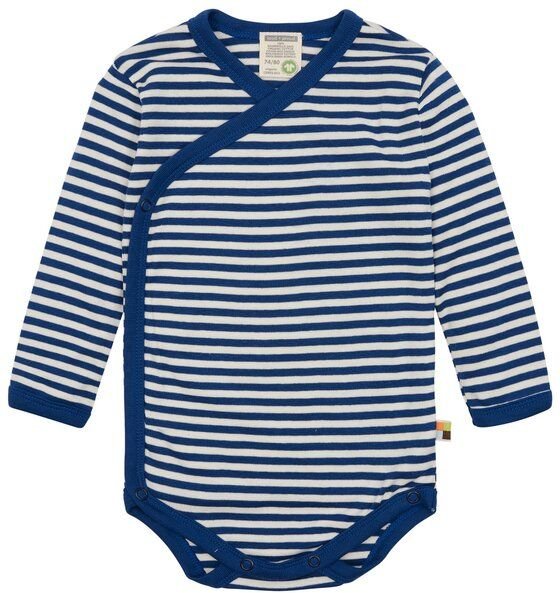 loud + proud Babys & Kinder Wickelbody langarm, GOTS-zertifiziert