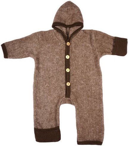 Cosilana Baby Fleece Overall kbT Schurwolle Bio Baumwolle