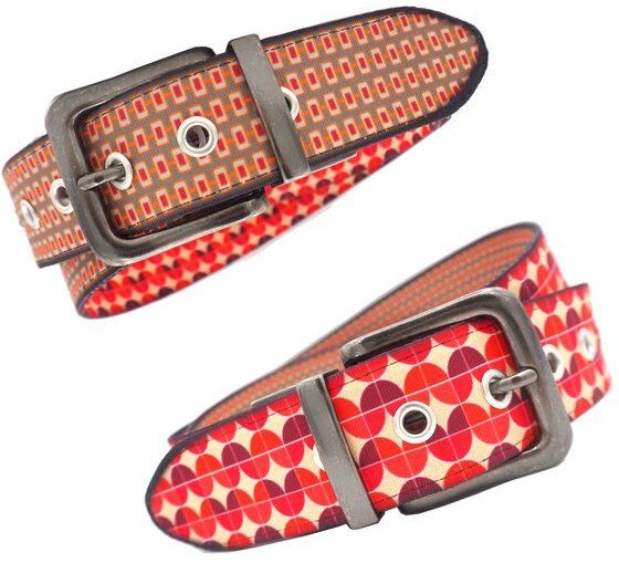 Seegarn - Gürtel / Wendegürtel SeeKoralle 4cm