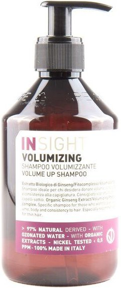 INSIGHT VEGAN ZERTIFIZIERTE Volumizing SHAMPOO Für mehr Volumen 400ml