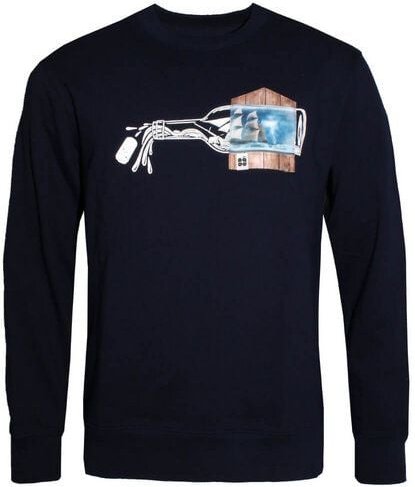 FÄDD Herren Sweatshirt Pullover Bio-Baumwolle "Buddlschüff BT" Navy Schwarz